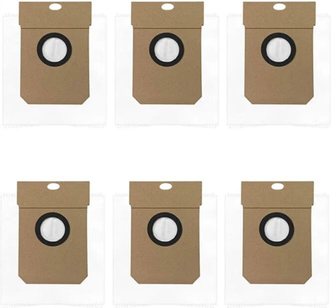 6 Stück Staubbeutel für KaringBee S7 omni Roboter-Staubsauger