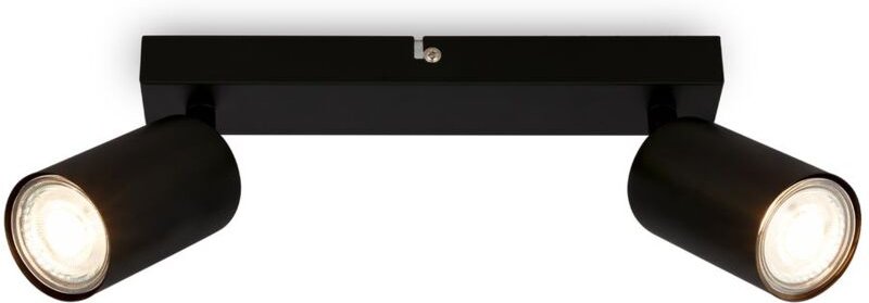 Briloner - Deckenstrahler, schwenkbar, On/Off via Wandschalter, Schwarz, Schwarz, Maße: 15,5 x 5,5 x 25,5 cm