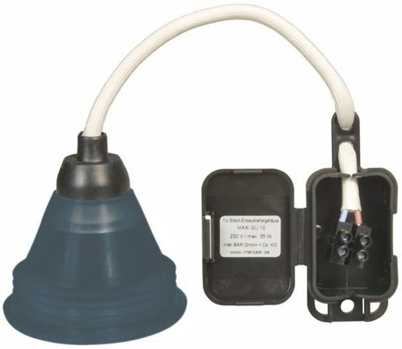 InterBär Maxi 1000-505.01 Silikon-Gehäuse 35 w Grau