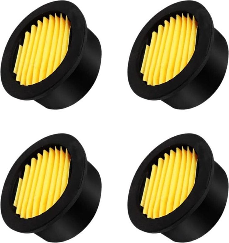 Set mit 4 Ersatzfiltern für Luftkompressoren, Papieransaugfilter, Schalldämpfer, Zubehör für Generatoren, Gebläse und Ab...