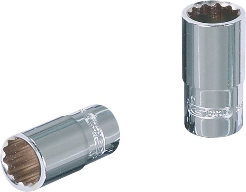 KS Tools 1/4" CHROMEplus 12-kant-Stecknuss, 5/16"