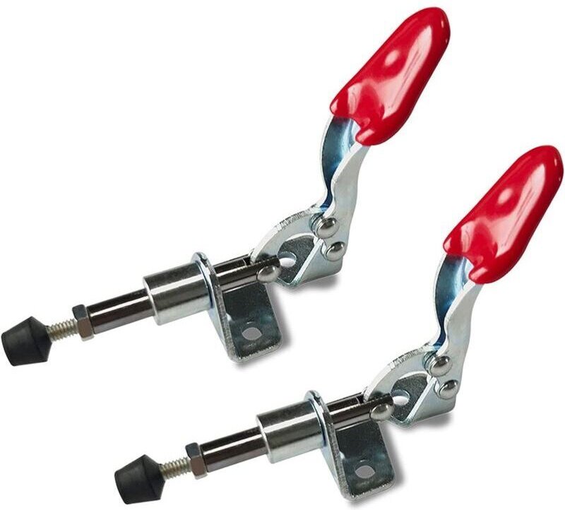 Pinces à Bascule,2 Pièces Maintien Push Pull Action Outil À Main Bascule Outil Main Dégagement Rapide Pince Manuelle Loq...