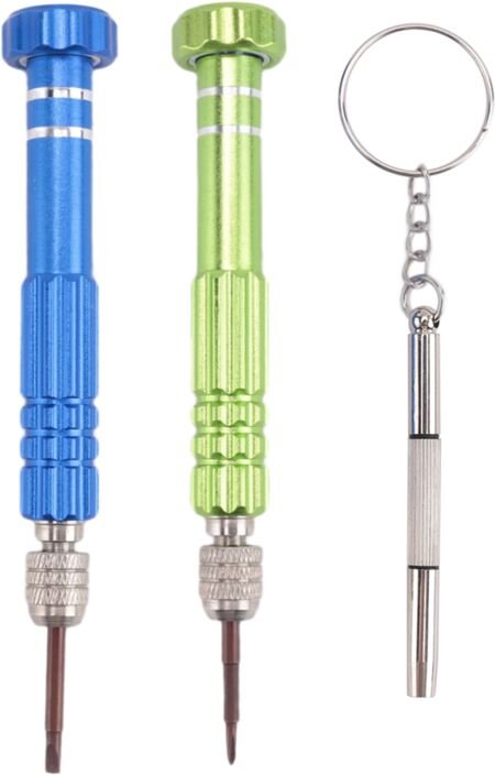 Brillen-Schraubendreher, Brillen-Reparatur-Set mit 10 Magnetischen Schraubendreher-Spitzen, für Watch Phone Laptop Jewel...