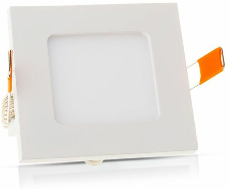 V-tac - Quadratische LED-Mini-Panels - Premium-Serie - IP20 - Weiß - 6W - 420 Lumen - 3000K