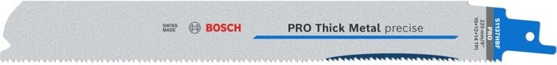 Pro Säbelsägeblatt Thick Metal precise S1137HBF, 1,1 x 25 x 225 mm, 25-tlg. - Bosch