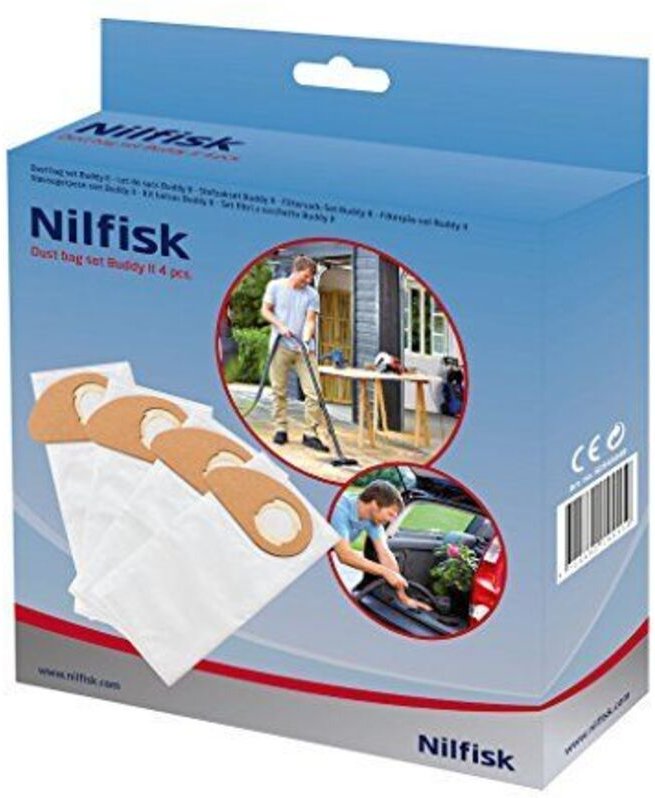 Vliesfilterbeutel für Modell Buddy ii 12, ii 18 4 Stück