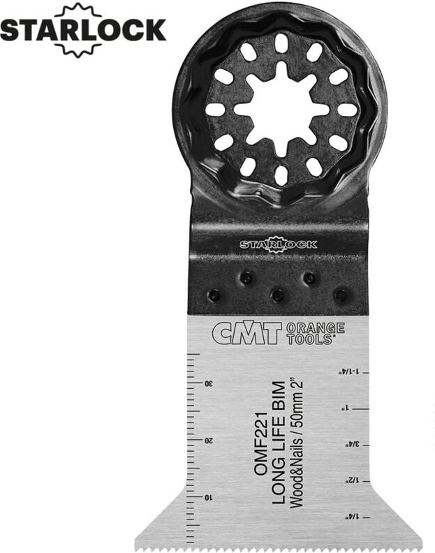 OMF221-X5 5 E-CUT LL BIM 50 x 50 mm SL Holz-Metall-Schneidblätter