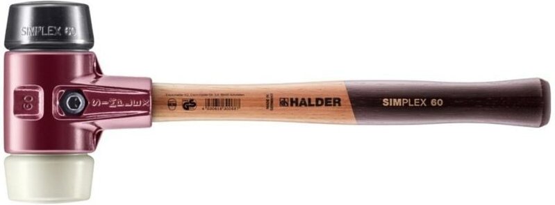 Halder Schonhammer simplex 60mm Gummi/Nylon