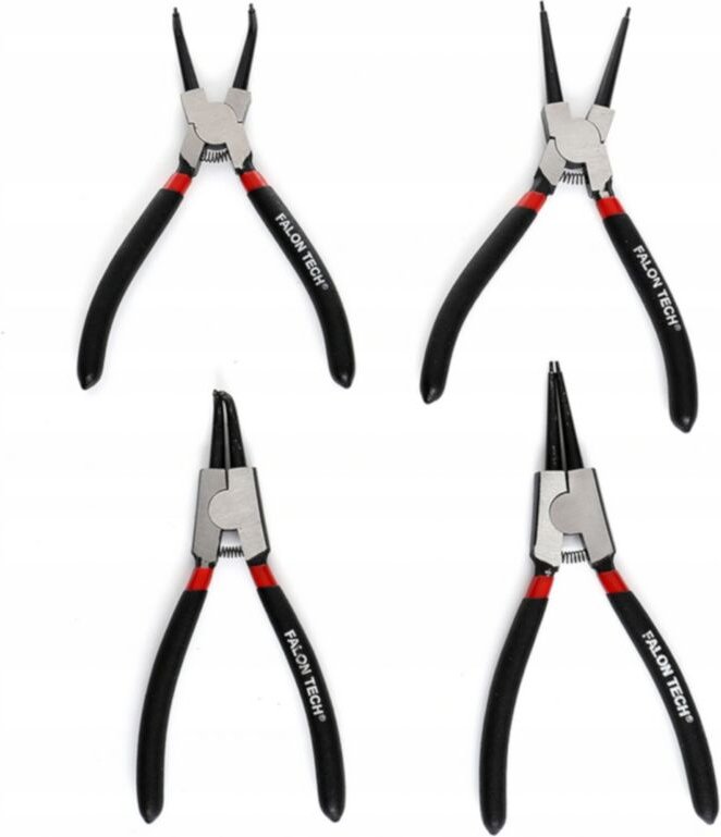 Zangen SEGERA 7" 4 Stück SEGERA 180mm innere und äußere Set