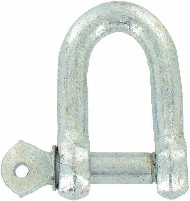 PN037 schäkel gerade hebeschäkel 1/2'' 1,4 tonnen schraubachse rundschäkel - Varan Motors