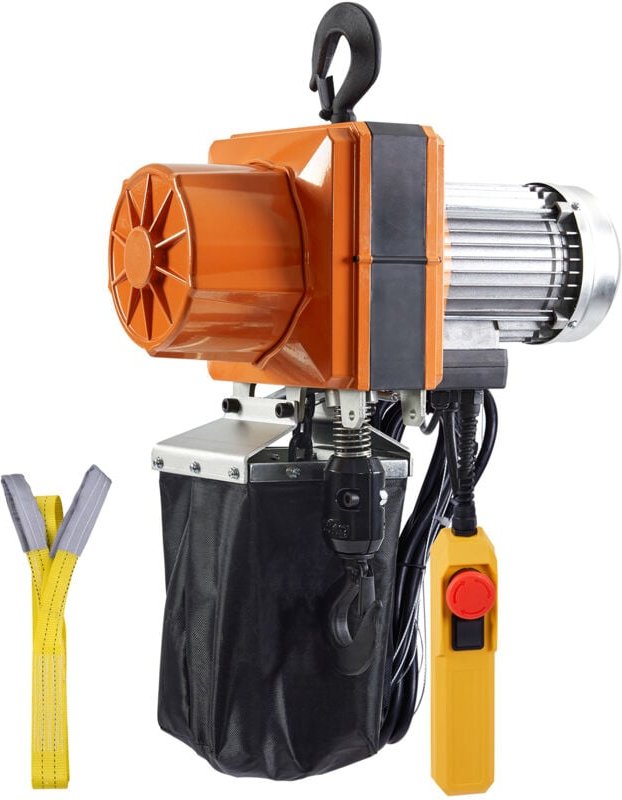 Elektrischer Kettenzug, 2200 lbs Tragkraft, 10 ft Hubhöhe, 10,5 ft/min Geschwindigkeit, 230 v, einphasiger Brückenkran m...