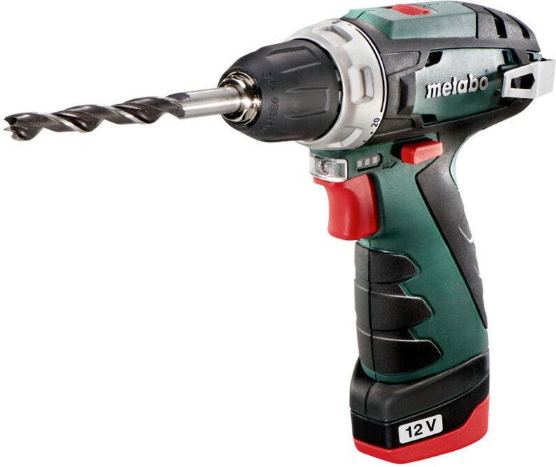 Metabo - Akku-Bohrschrauber PowerMaxx bs mit 1x 2,0 Ah + Ladegerät in Tasche