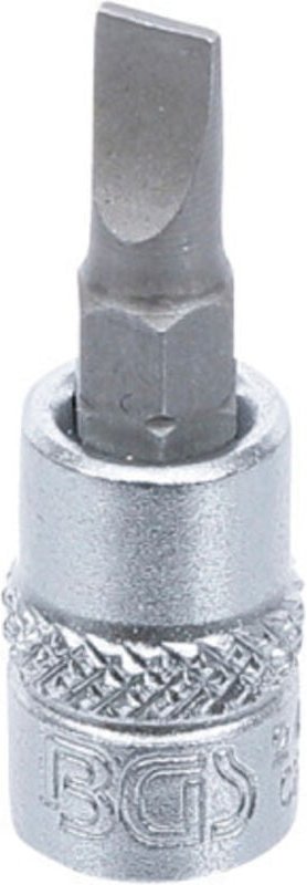 Bit-Einsatz Antrieb Innenvierkant 6,3 mm (1/4') Schlitz 5,5 mm