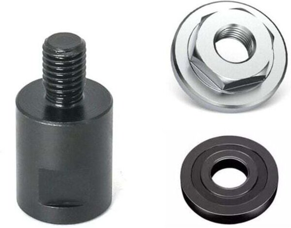 M14 auf M10 Gewindeadapter für Winkelschleifer-Konverter-Schnittstellenanschluss-Schraubmuttern