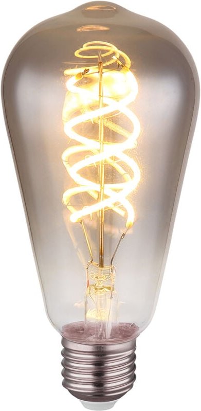 E27 Filament LED - 6,5 Watt, 220 Lumen, 2000 Kelvin Ø6,4cm - extern dimmbar