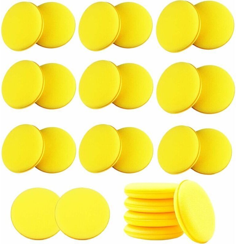 Thumbnail - Auto-Wachs-Applikator-Pads, Schaumstoff-Polier-Applikator-Pad, Mikrofaser-Schwamm, Auto-Wachs-Applikator-Schwamm, Auto-S...