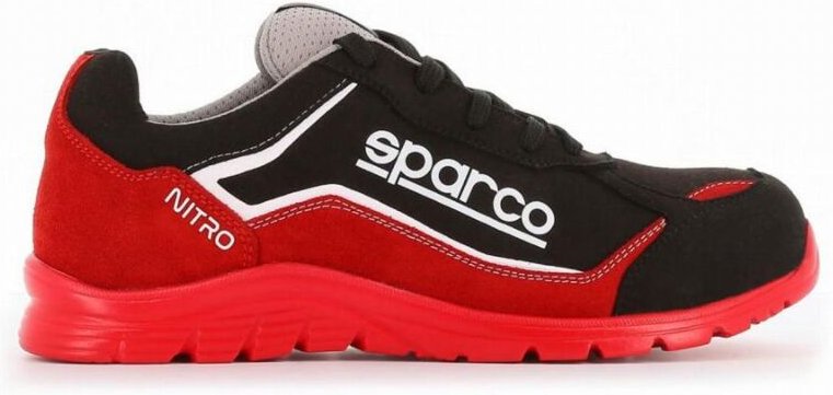 07522RSNR Nitro Marcus esd S3 src Sicherheitsschuh, Rot/Schwarz, 45 - Sparco