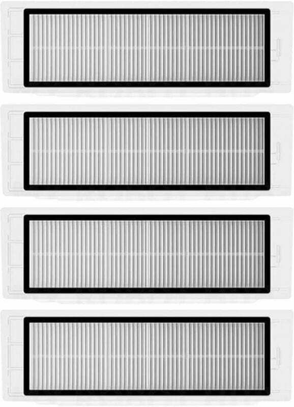 Lot de 4 filtres Hepa pour aspirateur Xiaomi Roborock S6 S5 MAX S60 S65 S5 S50 S55 E25 E35