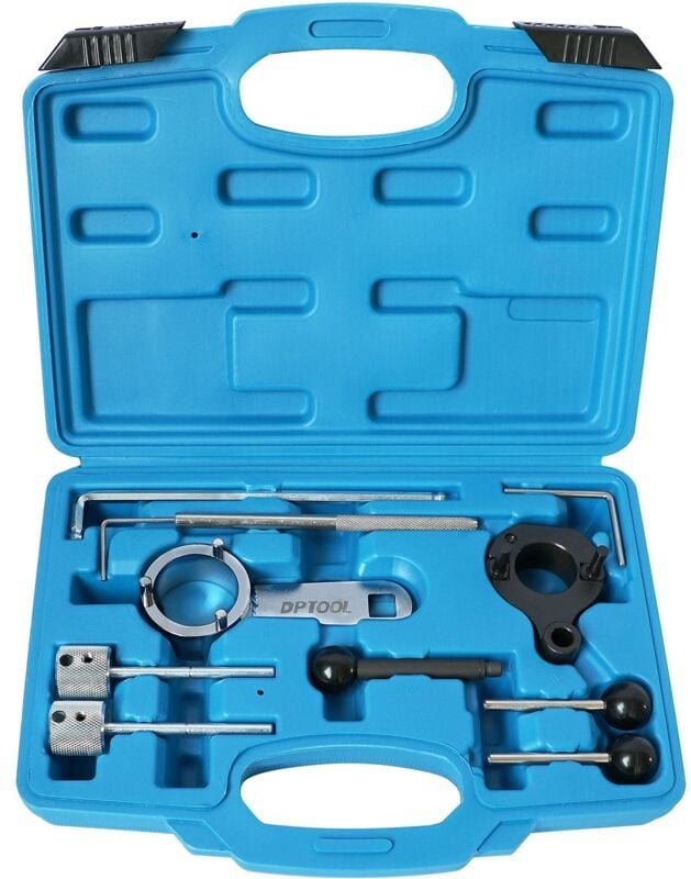 Motor-Einstellwerkzeug, Nockenwellen-Zahnriemen-Satz, kompatibel mit VW VAG Audi SEAT Skoda 1.6 2.0 TDI Common Rail Dies...