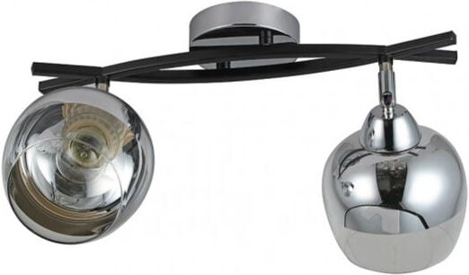 Fabrilamp - akunadecor Decke De 2 verstellbare Strahler Modell Denali Chrom