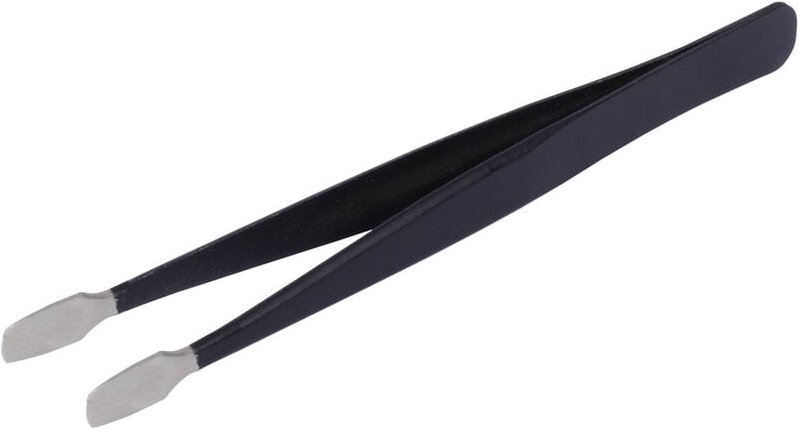 Quadrios 23EC156 ESD Pinzette Flach, Abgerundet