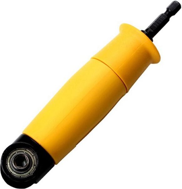 Tlily - 90-Grad-Schraubendreher Elektrische Bohrmaschine Ecke Verlängerung Armaturen Rechtwinklig