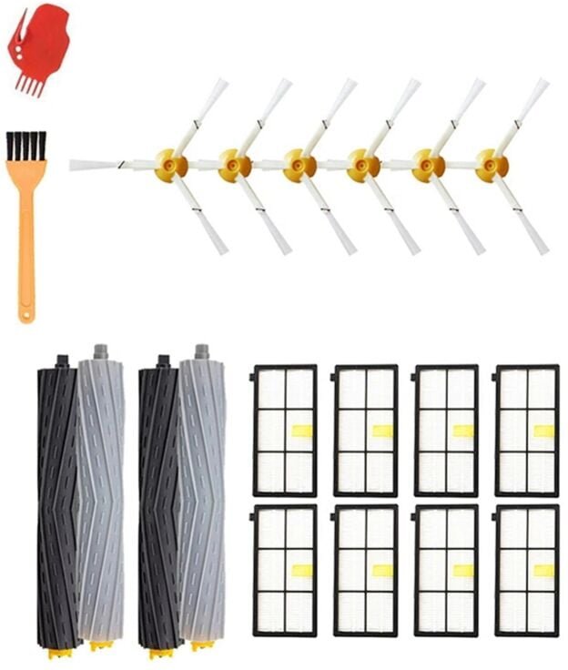 Für iRobot Roomba 800 870/871/880/980/990 Seite Wichtigsten Pinsel Hepa-Filter Staubsauger Ersatz