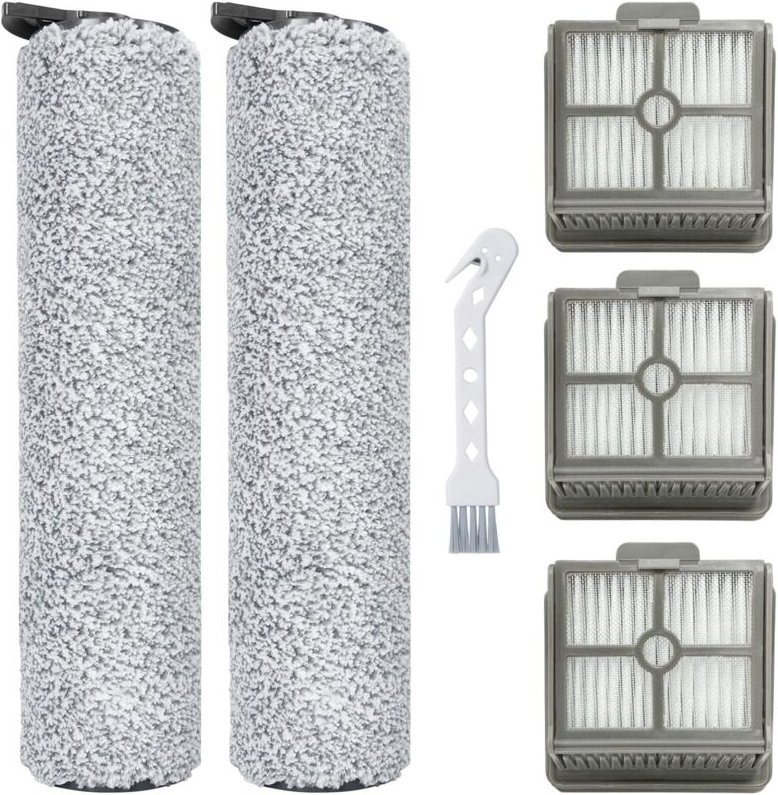 Bürstenrolle und HEPA-Filter für Dreame H12 Core / H11 / H11 MAX Staubsauger Zubehör, 2 Rollenbürsten, 3 HEPA-Filter, 1 ...