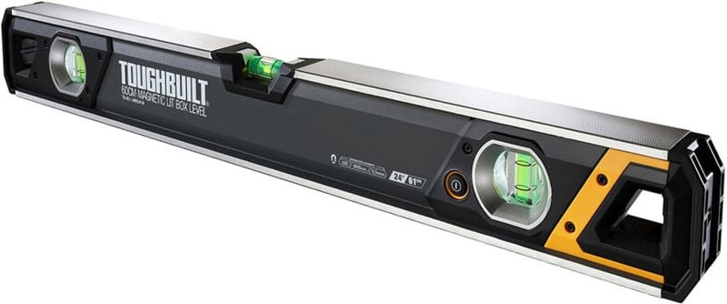 Eny Suministros - Beleuchtete magnetische Röhrenlibelle de 60cm tb-h2-l-m60lh-m toughbuilt