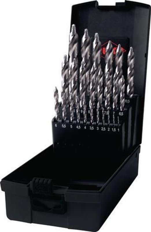 Ruko - ultimatecut Spiralbohrer-Satz din 338 Typ flowstep®, hss - 25 tlg.