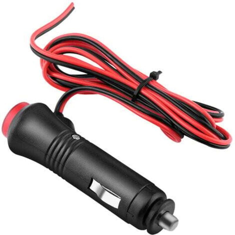 Aiperq - Zigarettenanzünder-Adapter, 1,5 m Autosteckdose 12 V-24 v Kunststoff + Metallstecker für Automobile