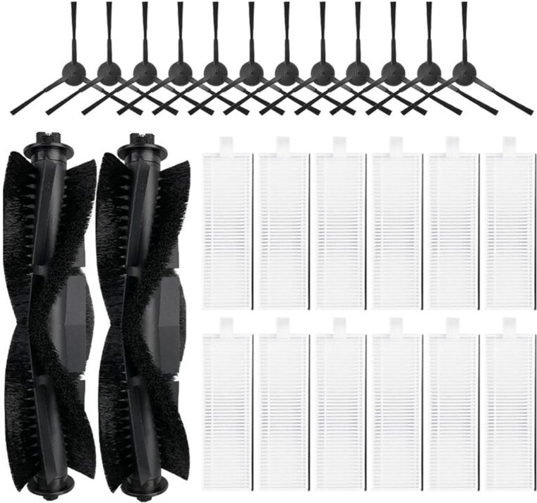 Kompatibel mit V3 Roller Seitenbürste Hepa-Filter Roboter-Staubsauger Zubehör
