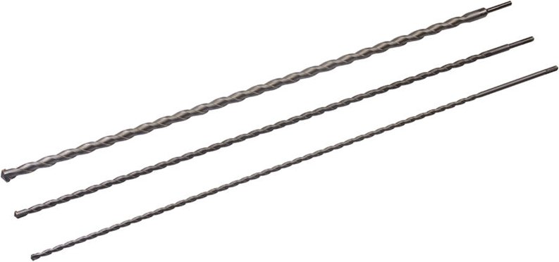 SDS-Plus Steinbohrer Satz 100 cm / 1000 mm 12-16-24 mm