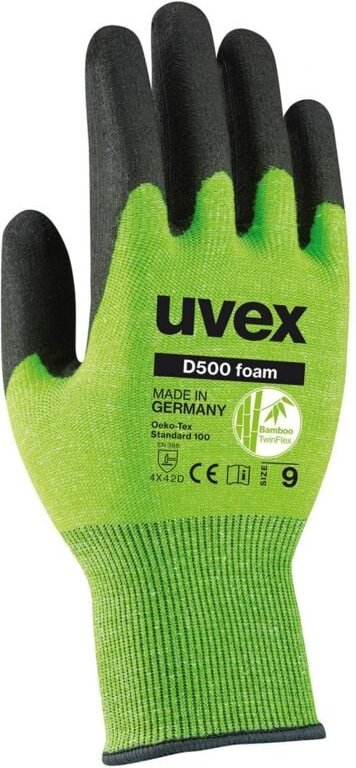 uvex D500 foam 6060411 Schnittschutzhandschuh Größe (Handschuhe): 11 EN 388 1 Paar