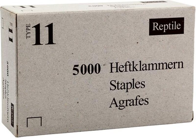 Heftklammer Industriequalität 11/08, 5000 Stk. - Rapid