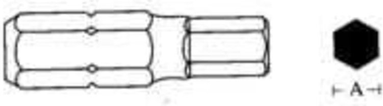 JONNESWAY HEXAGON 6 x 30 mm 10 mm Innensechskant