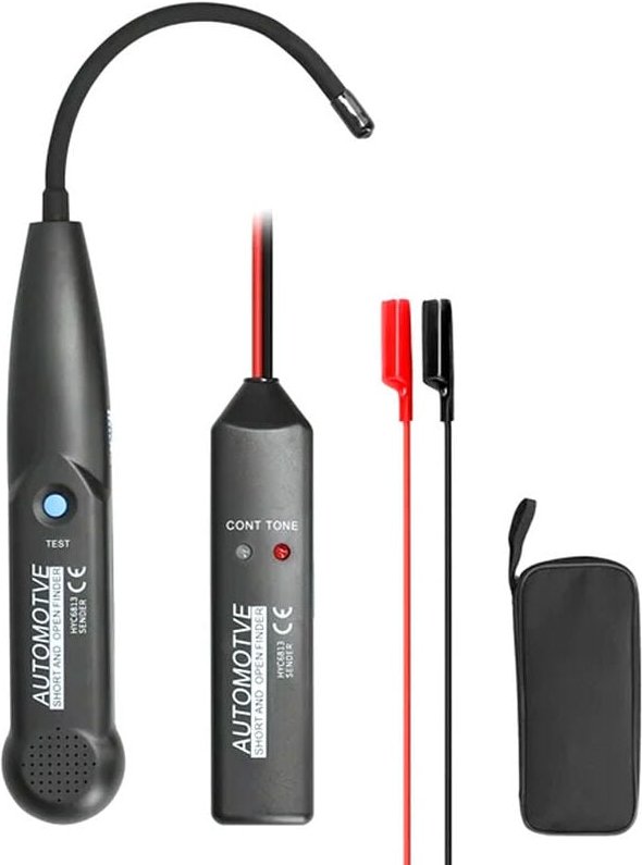 Ej.life - Pro Kfz-Kurzschluss- und Unterbrechungssucher, Stromkreistester, Drahtverfolger, Stromkreisfinder, Kurzschluss...