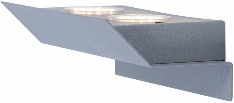 Eglo - led Außen Wand Leuchte Fassaden Beleuchtung Terrassen Lampe verzinkt 93997