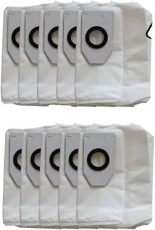 10er-Pack Ersatzstaubbeutel für Midea Saugroboter, V12, V10, W11