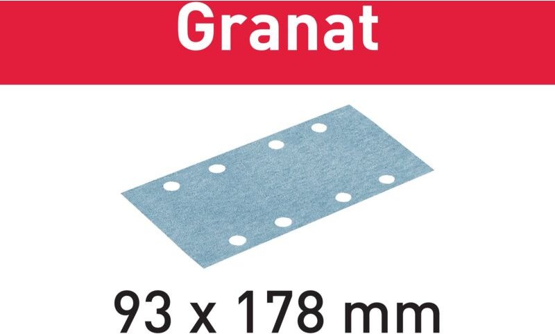 Thumbnail - Schleifmittel Granat 93x178 P240 GR/100 - 498940 - Festool