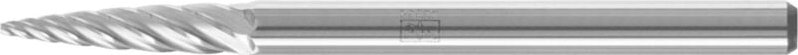 PFERD TOOLS Hartmetall Hochleistungsfrässtift INOX Spitzbogen SPG Ø 03x13 mm Schaft-Ø 3 mm für Edelstahl