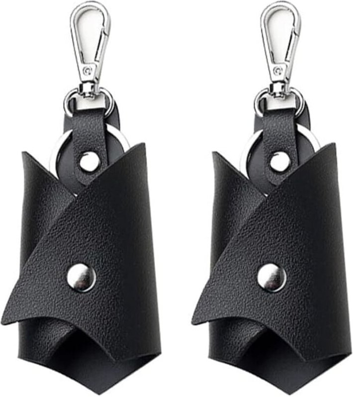 Sollbry - Stück kreative Autoschlüsseletui, Fledermaus-förmiger Auto-Schlüsselanhänger, Fledermaus-Schlüsseletui aus PU-...