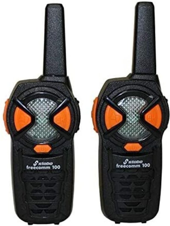 Stabo - Freecomm 100 pmr 3-5 km 20100 PMR-Handfunkgerät 2er Set