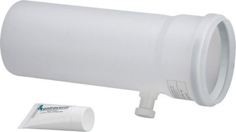 BOSCH Abgaszubehör AZB 1356 Zuluftanschlussstück gerade, d:110 mm