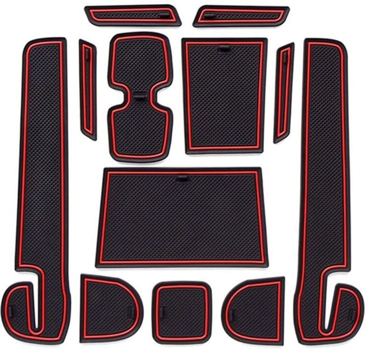 Tlily - Gate Groove Pad für Swift 2017-2021, Zubehör, Autotürschlitzmatten, Konsolen-Getränkehalter, Untersetzer, rutsch...