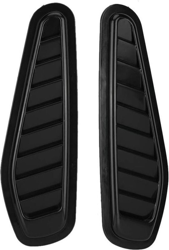Universelle Auto-Lüftungsschlitze, 2 Stück, Motorhauben-Lüftungsabdeckungen, Ersatzteile