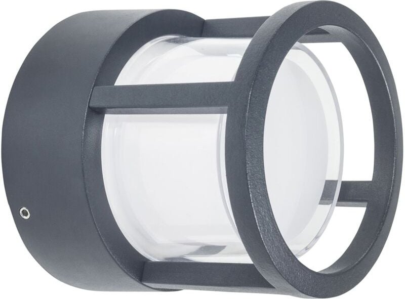 Forlight - Eine runde Außenwandleuchte in Schwarz