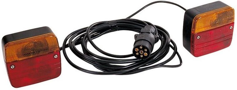 Anhänger-Befestigungsbeleuchtung – 4 m Stromkabel / 1,5 m zwischen den Lichtern