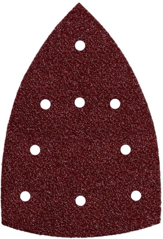 Haftschleifblätter 100 x 150 mm, p 40, 9 Löcher, mit Kletthaftung (sma), dichte Streuung - Metabo