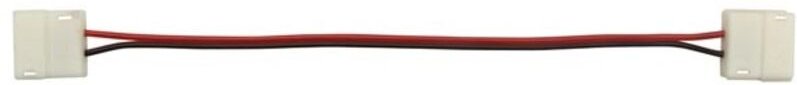 Velleman - kabel mit push-steckverbindern für flexible led-streifen - 1 farbe - 8 mm